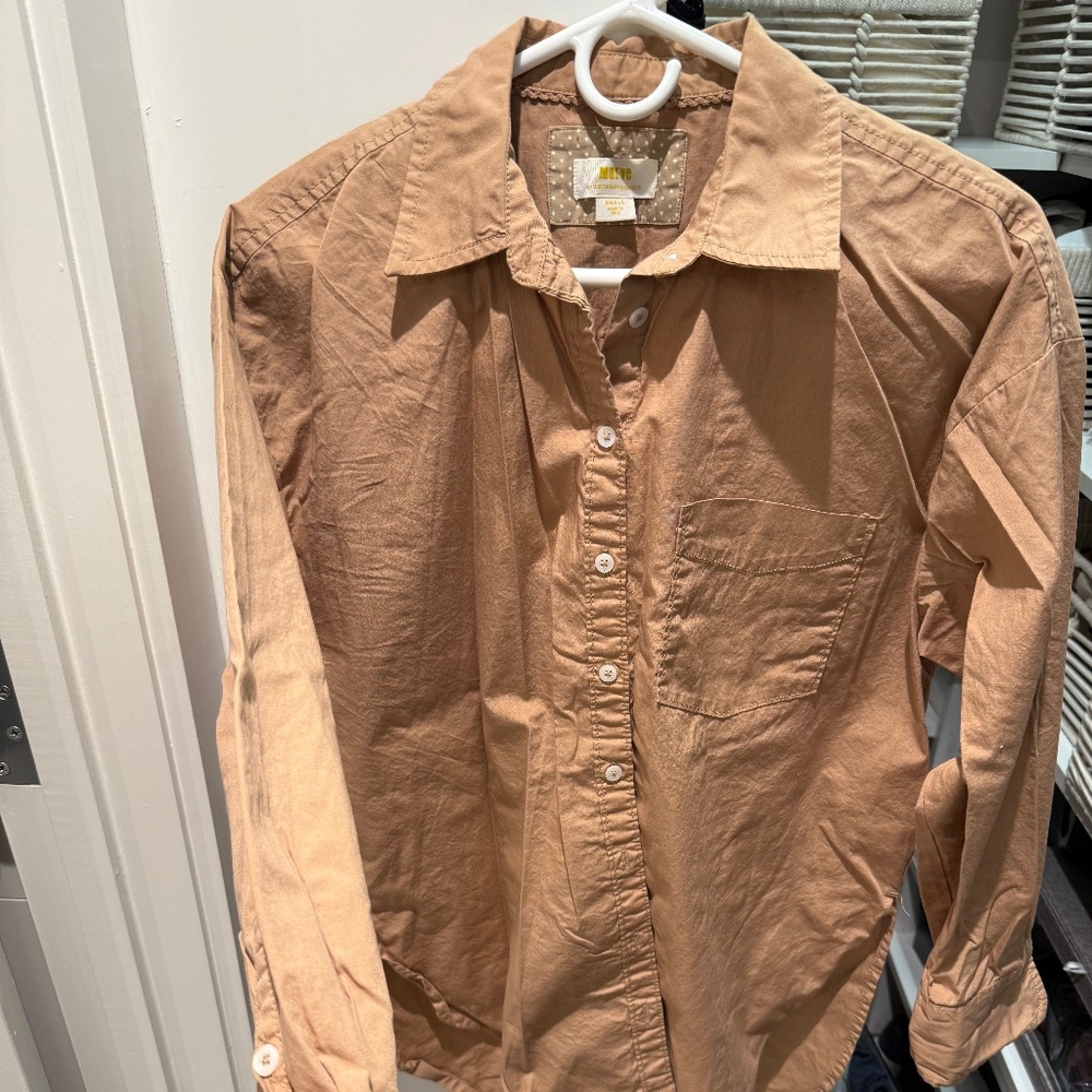 Maeve cotton tunic blouse